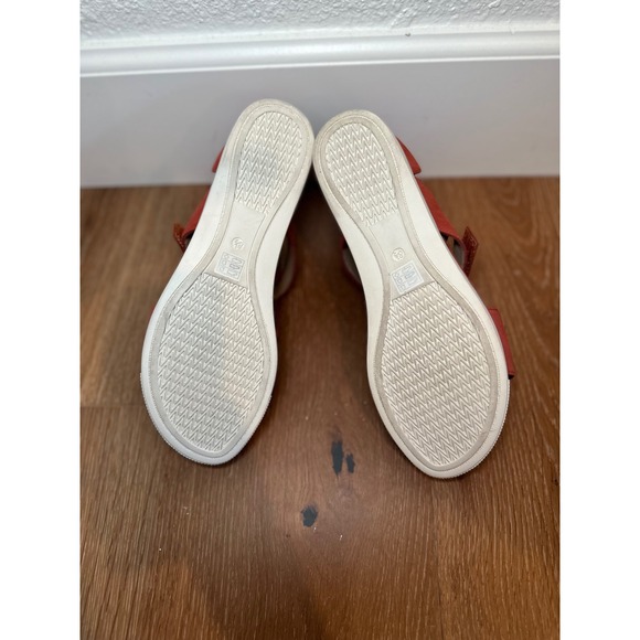 Eileen Fisher Coral Suede Wedge Sandals Women ZIP Closure Ankle Strap Size 8.5 - Picture 6 of 6